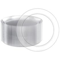 Placas de plástico FOCUSLINE de 10 polegadas e 100 unidades transparentes para eventos Placas de plástico FOCUSLINE de 10 polegadas e 100 unidades transparentes para eventos
