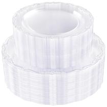Placas de plástico U-QE Clear descartáveis 100 peças Placas de plástico U-QE Clear descartáveis 100 peças