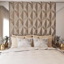 Placas De Pvc 3d Revestimento 50x22cm Alto Relevo Trapézio Sala Quarto Cozinha Moderno Classico Escritorio Parede Alto Relevo