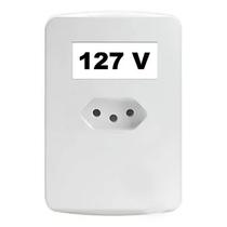 Placas de Sinalização Auto Adesivas para Tomadas 127V - Cartela com 16 Unidades