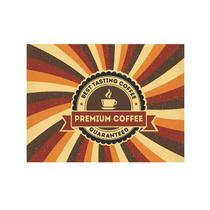 Placas decorativas cafe premium - 15x20
