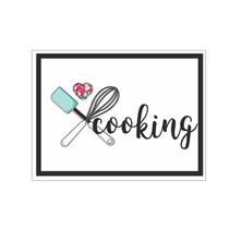 Placas decorativas fun kitchen cooking - 15x20