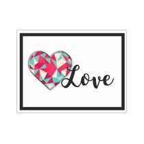 Placas decorativas fun kitchen coração - 15x20 Placas decorativas fun kitchen coração - 15x20