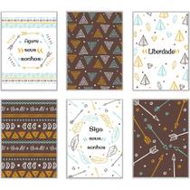 Placas Decorativas Kit Com 6 Placas Siga Seus Sonhos 21X30 Placas Decorativas Kit Com 6 Placas Siga Seus Sonhos 21X30