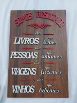 Placas decorativas Placas decorativas