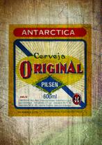 Placas Decorativas Retro Para Área Gourmet Bebidas Cerveja Churrasco 13X19cm