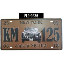 Placas Decorativas Retrô Vintage Para Bares Salas De Bebidas Cervejas Cidades - Jaguar XK