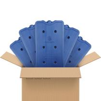 Placas Gelo Rígido 750ml Gelotech Resfriamento Reutilizável Longa Duração Transporte Cooler Frio