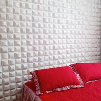 Placas Painel 3d 50 x 50 Direto Da Fábrica Kit Com 90