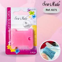 Placas para Enrolar Maedas Fios e Lã Sew Mate Flexível C/7