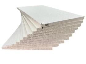 Placas Para Forro de Isopor Antichamas Isolamento Térmico 15 Unidades 3cm