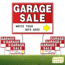 Placas para Venda de Garagem Kuco 7 Peças 43x33cm Resistente ao Tempo Placas para Venda de Garagem Kuco 7 Peças 43x33cm Resistente ao Tempo