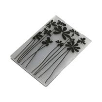 Placas Plásticas Transparentes Para Scrapbooking E Recorte De Papel DIY Com Efeito 3D Em Relevo