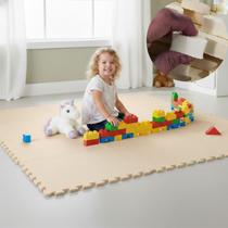 Placas Tatame Tapete Tapetinho Piso Em EVA Grosso Medidas De 50X50X2cm (20mm Espessura) Diversas cores Emborrachado Infantil Yoga Atividades Físicas