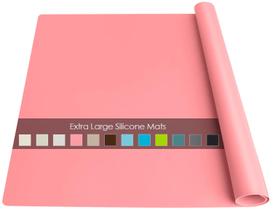 Placemat QPIX DIGITAL Silicone 60x40 cm, rosa resistente ao calor