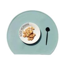 Placemats De Silicone Antiderrapante Resistente Ao Calor Tapetes Redondos Para Cozinha Sala De