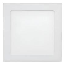 PLAFLON EMBUTIR 12W QUADRADO 17X17 6500K - Top Light