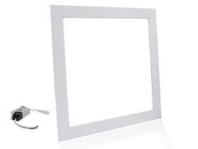Plafon 25w Painel Super Led Quadrado Embutir Branco Frio Luminária Bivolt Lampada Led - LEDS
