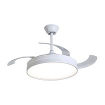 Plafon AIR BASIC LED Multicor C/ Ventilador 60W Branco OPUS ST2915