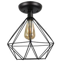 Plafon Aramado Diamante Grande cor preto todos ambientes Plafon Aramado Diamante Grande cor preto todos ambientes