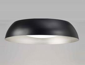 Plafon argenta metal preto 18w 3000k Plafon argenta metal preto 18w 3000k