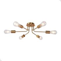 Plafon Aster Dourado: Modernidade e ousadia na sua decoração Plafon Aster Dourado: Modernidade e ousadia na sua decoração