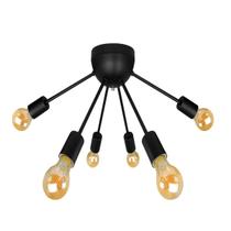 Plafon Átomo Sputnik Alumínio 6 Hastes Plafon Átomo Sputnik Alumínio 6 Hastes