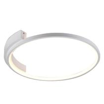 Plafon bambole branco 50x6cm 30w fo026lw bella Plafon bambole branco 50x6cm 30w fo026lw bella