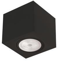 Plafon Box IN41151PT 158mmx158mmx105mm 50W Bivolt Preto New Line Plafon Box IN41151PT 158mmx158mmx105mm 50W Bivolt Preto New Line