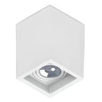 Plafon Box Quadrado Branco 9,6 cm para 1 Lâmpada MR16 Save Energy Plafon Box Quadrado Branco 9,6 cm para 1 Lâmpada MR16 Save Energy