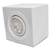 Plafon Box Quadrado Branco Par20 Com Lâmpada 3000k(Branco,110V/220V)