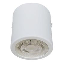 Plafon Box Redondo Branco Para 1 Lâmpada Mr16 Reue