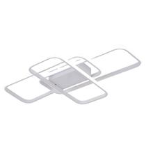 Plafon Branco 70cm LED 78W 3 em 1 Bivolt