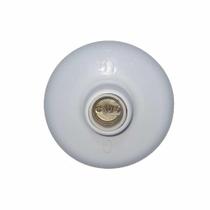 Plafon branco (com borne) em porcelana 100W 250V ILUMI