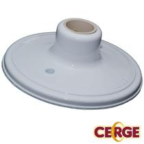 Plafon Branco E27 Bocal Porcelana Cerge