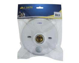 Plafon C/Sensor Presenca 4508 Blister - A.SANTOS
