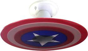 Plafon capitao america luminaria infantil