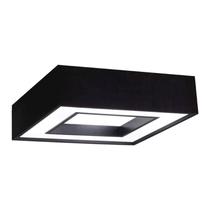 Plafon Cherry Preto Quadrado 45cm Usina Plafon Cherry Preto Quadrado 45cm Usina