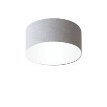 Plafon Cilíndrico Md-3010 Cúpula em Tecido 30x12cm Cinza - Bivolt Plafon Cilíndrico Md-3010 Cúpula em Tecido 30x12cm Cinza - Bivolt