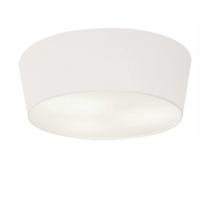 Plafon Cone Md-3004 Cúpula em Tecido 15/50x40cm Branco - Bivolt