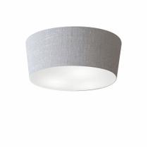 Plafon Cone Vivare Md-3003 Cúpula em Tecido 12/40x35cm - Bivolt