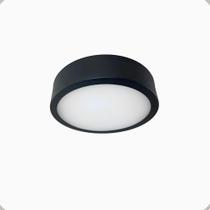 Plafon D200 Aluminio Teto E27 1 Luz Lumini Lab