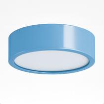 Plafon D250 Aluminio Teto E27 2 Luzes Lumini Lab