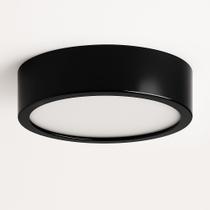 Plafon D250 Aluminio Teto E27 2 Luzes Lumini Lab