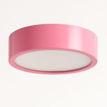 Plafon D250 Aluminio Teto E27 2 Luzes Lumini Lab