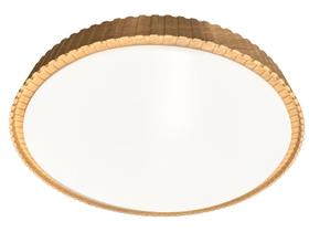 Plafon de Acrílico Madeira Tabicado 50cm Led 40W 3 em 1 Bivolt LA1054 Delis
