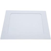 Plafon de Alumínio de Embutir 12 Watts, Luz Branco, 6500K Plafon de Alumínio de Embutir 12 Watts, Luz Branco, 6500K