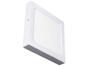 Plafon de Embutir e Sobrepor Quadrado Branco - com Lâmpada Integrada LED 16W Ecoforce 18453 Plafon de Embutir e Sobrepor Quadrado Branco - com Lâmpada Integrada LED 16W Ecoforce 18453