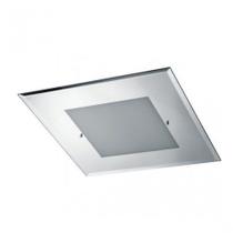 Plafon de Embutir Espelhado Quadrado 46cmx46cmx8cm Clean MadeLustre