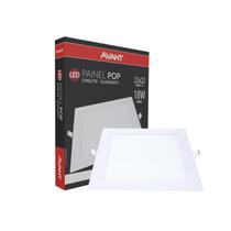 Plafon de led 18w quadrado 6000k bivolt 22x22cm embutir avant